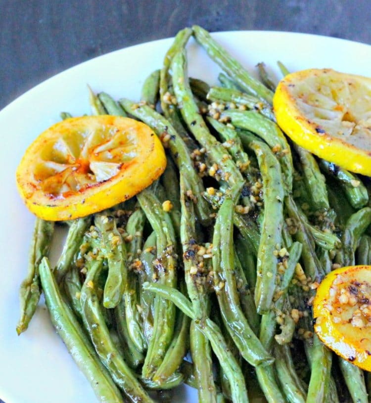 Oven Roasted Green Beans • Must Love Home