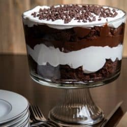 Chocolate Brownie Trifle Dessert