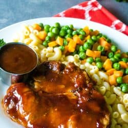 Oven BBQ Pork Chops