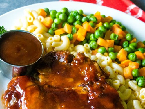 Oven BBQ Pork Chops
