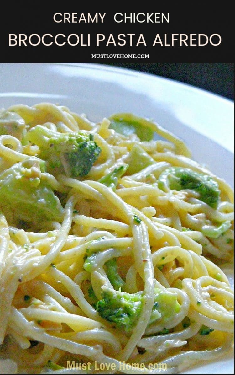 Try this Chicken Broccoli Pasta Alfredo that's easy enough be enjoyed anytime.