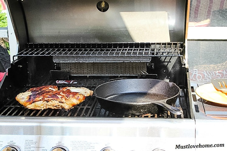 Crispy Chicken Under a Brick - seared and pressed on the grill under a heavy weight, making chicken that is crunchy on the outside with tender juices inside.