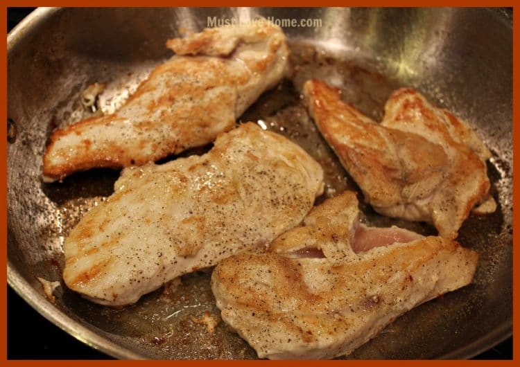 This is the BEST EVER recipe for garlic chicken! Seared to perfection, then baked with a buttery sauce, the chicken remains moist and flavorful! I never thought that I could make Bistro quality chicken at home! With this recipe, I can have it anytime I want!