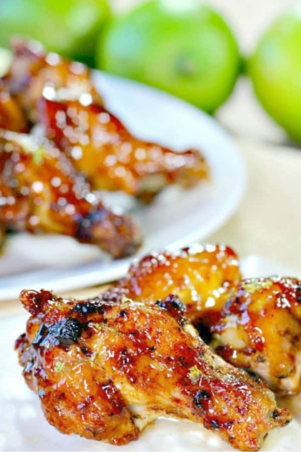 Citrus and spicy, with a hint of honey sweetness, these Cajun Honey Lime Chicken Wings may change the way you flavor your wings forever.  The wings are oven baked, and basted with an amazing sauce that will make these wings a crowd favorite.