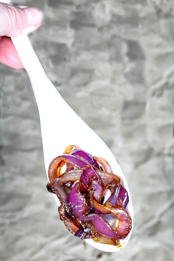 Caramelized Onions - cooked until richly browned, it's a simple way to pull all the rich flavor from a humble ingredient