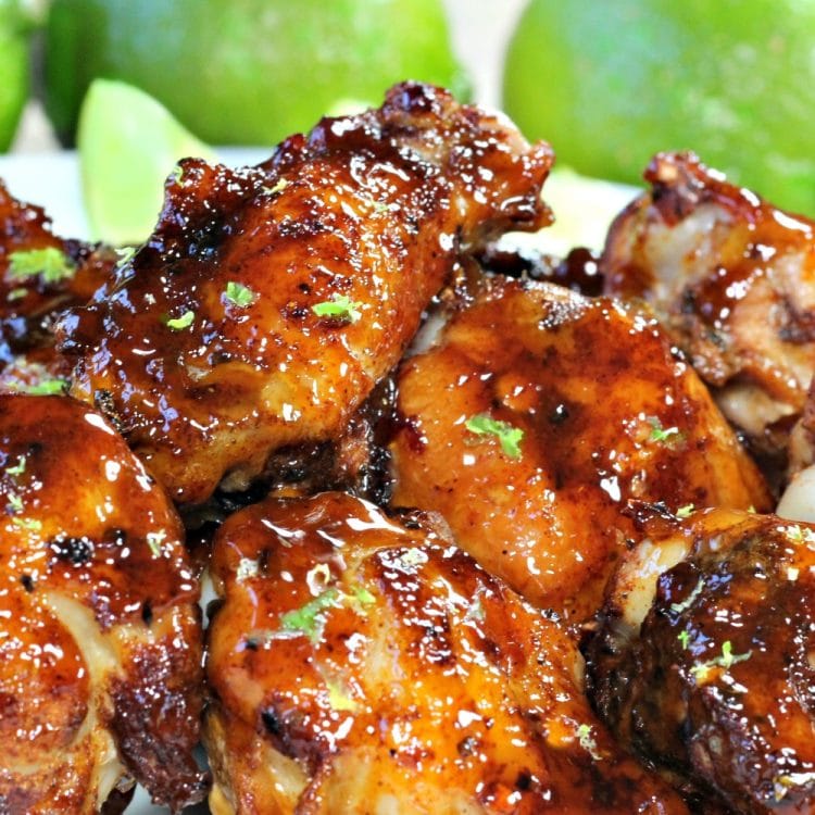 Creole Honey Chicken Wings