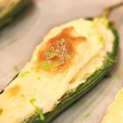 Lime Jalapeno Poppers - baked rather than deep fried with a pop of lime.