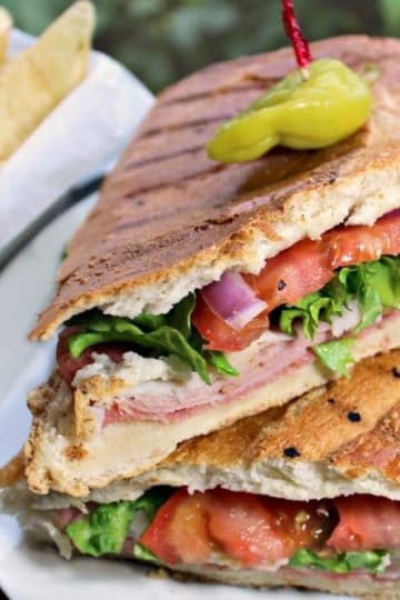 A classic Italian Panini is a perfect combination of meat, cheese, and spices, served on a crispy hot roll - perfect for lunch or dinner!