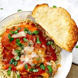 slow cooker chicken parmesan