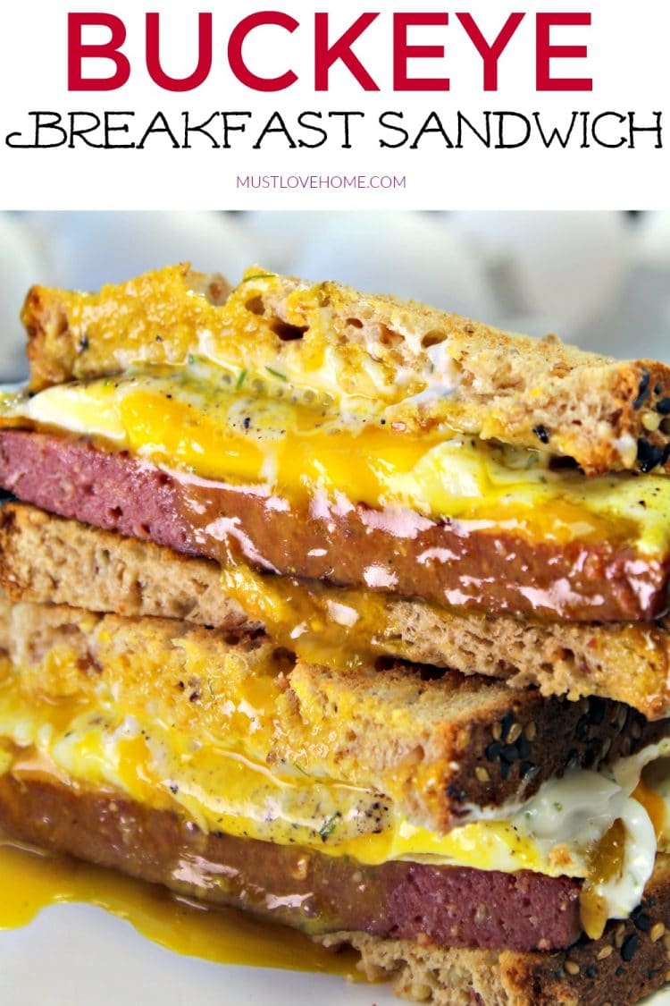 Buckeye Breakfast Sandwich Recipe – Must Love Home