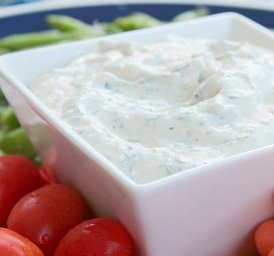 easy herb dill dip
