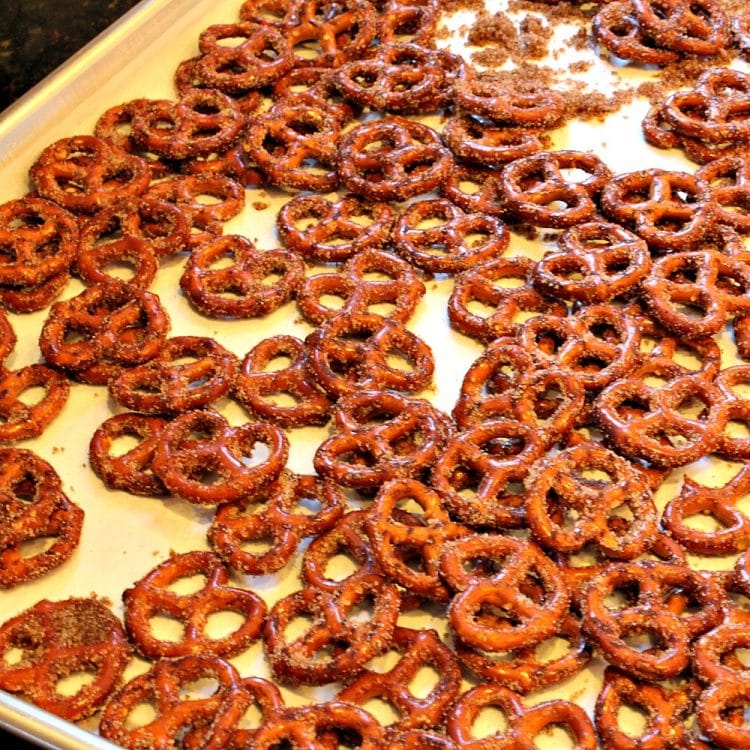 So Irresistible Cinnamon Sugar Pretzels use just four ingredients to take your average pretzel to a new snacking level. Set out a bowl of these and watch them disappear!