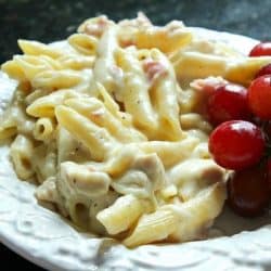 Chicken Cordon Bleu Pasta