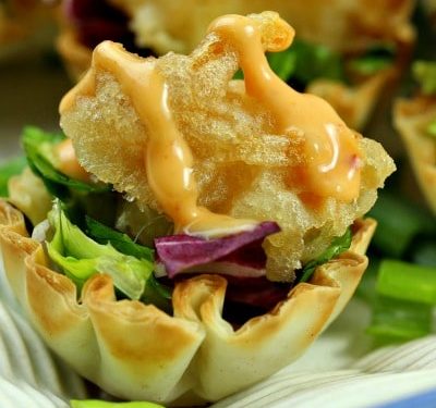 Bang Bang Fish Taco Bites