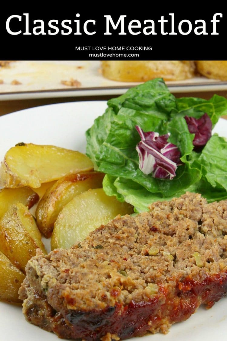 Classic Meatloaf - All seasoned and sauced up, this Southern meatloaf recipe uses celery, green onions, a bit of garlic and chili sauce for incredible flavor. This no-fail, kid approved recipe is sure to become a family favorite.