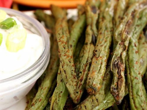 Fiesta Green Beans - Crispy and spicy