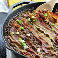 Meat Lovers Skillet Baked Beans