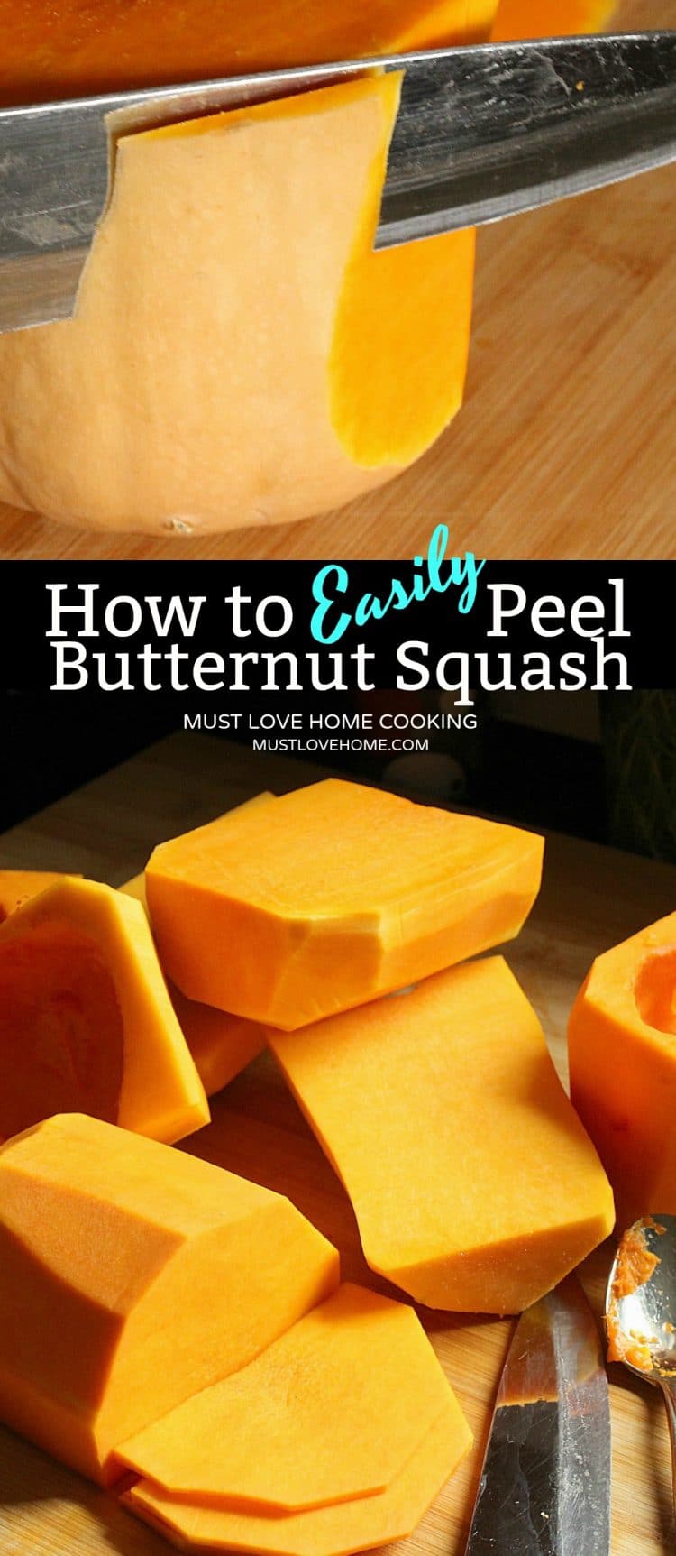 How to Easily Peel and Seed a Butternut Squash