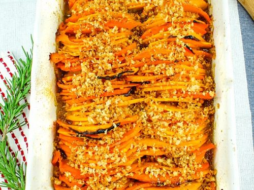 A sweet, crunchy, and healthy dish that can be made ahead!