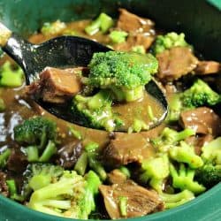 The melt-in-your-mouth beef, tender broccoli and thick, succulent sauce make this homemade Slow Cooker Mongolian Beef with Broccoli a family favorite. Serve this amazing recipe over rice and you have a complete meal that tastes even better than take-out!