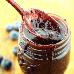 Tangy Blueberry Barbecue Sauce