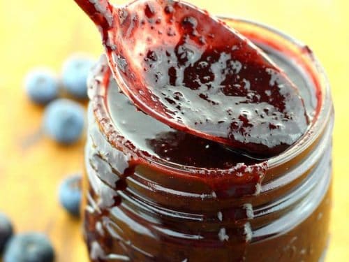 Tangy Blueberry Barbecue Sauce