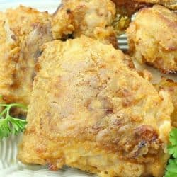 Buttermilk oven fried chicken