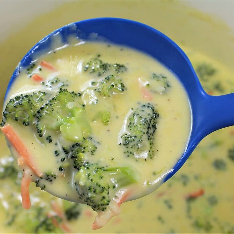 Old Fashioned Broccoli Cheese Soup