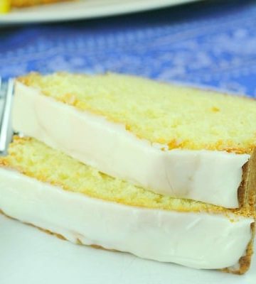 Glazed Lemon Pound Cake