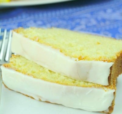 Glazed Lemon Pound Cake