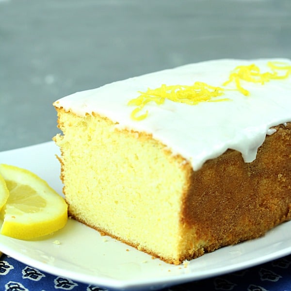 Glazed Lemon Pound Cake