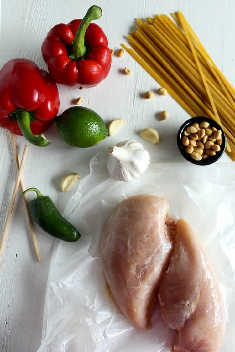 Pad Thai Chicken Ingredients