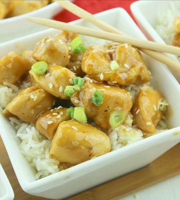 Easy Sesame Honey Chicken