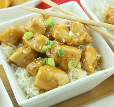 Easy Sesame Honey Chicken