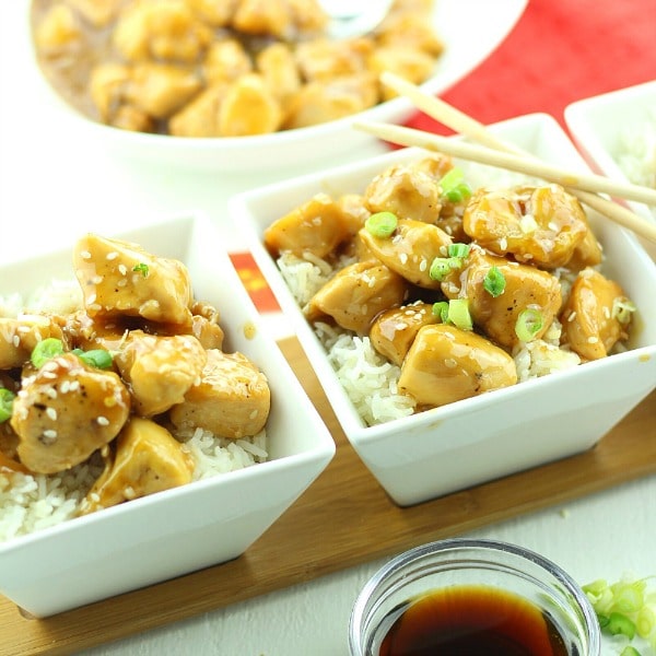 Easy Sesame Honey Chicken