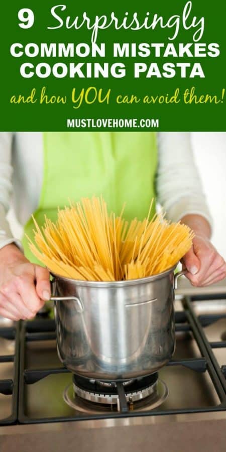 Cooking perfect pasta is easy - let me tell ya the pitfalls to avoid to get you there!