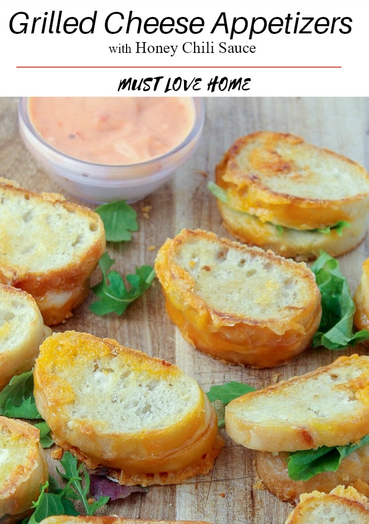 Dripping with gooey cheese, 20 Minute Mini Grilled Cheese Appetizers are a twist on the classic that everyone will love.