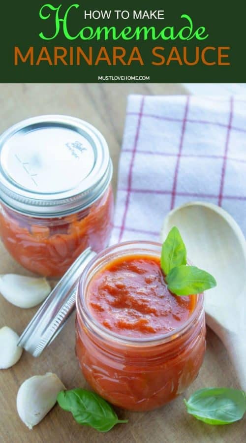  Homemade marinara sauce is a breeze with this easy recipe that calls for just  basic pantry ingredients. Skip the store bought for fresh that is perfect for pasta, pizza, dipping and more.
