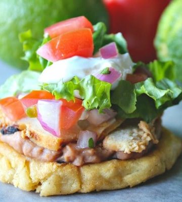 Easy Mexican Sopes for Cinco de Mayo