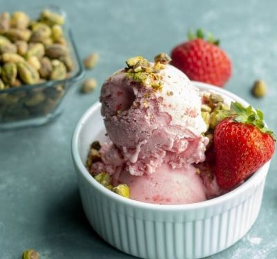 Summer like you are in Italy - the pure berry taste of Crushed Strawberry Gelato will have you believing! Whether you are in Florence or in your own hometown, this frosty treat with little chunks of fresh strawberries will be a winner!