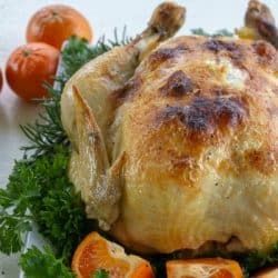 This slow cooker whole chicken is a deliciously seasoned Sunday dinner style chicken made with the help of a crock pot.