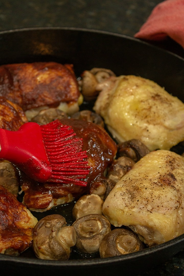 Savory Chocolate Barbecue Chicken