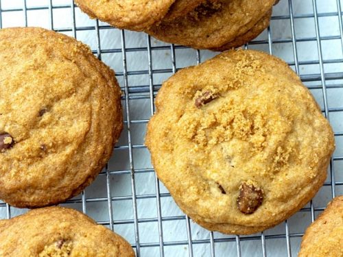 cookies on cooling rack
