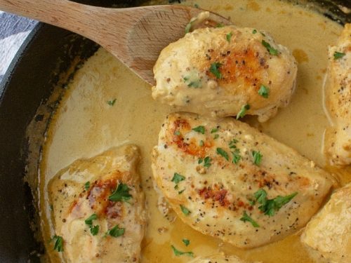 Creamy French Mustard Chicken