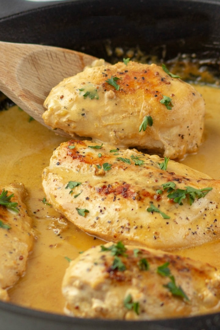 Creamy French Mustard Chicken Recipe – Must Love Home