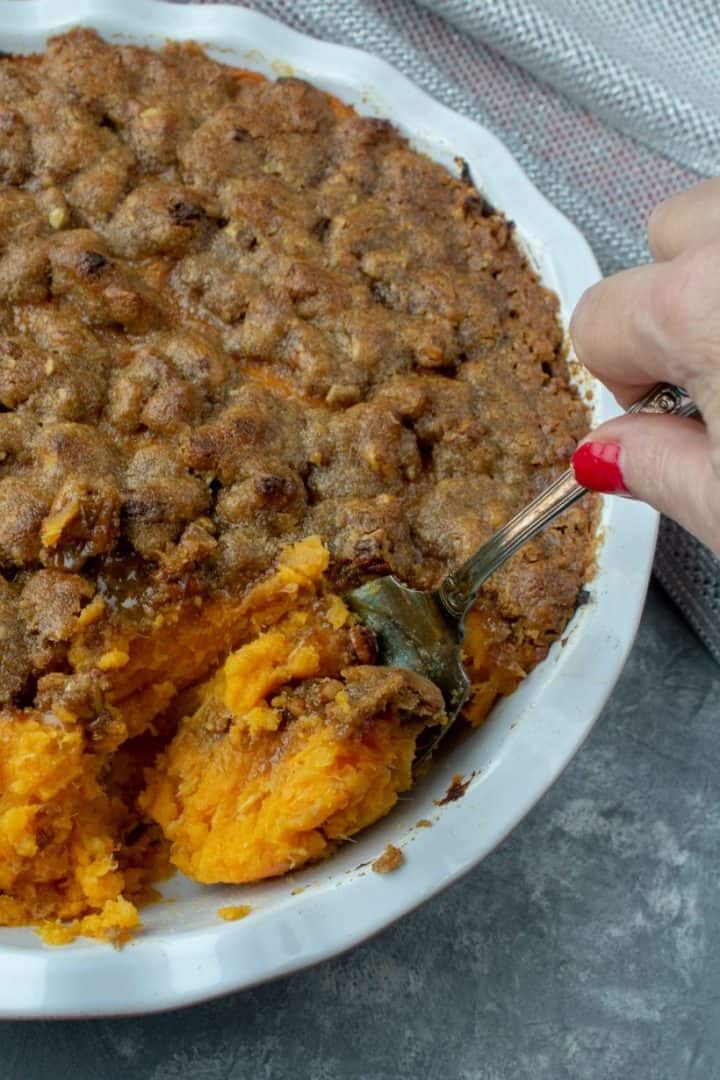 Sweet Potato Pecan Casserole – Must Love Home