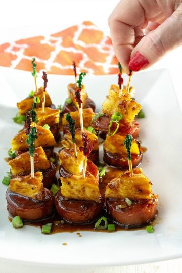 Asian Barbecue Sausage Bites – Must Love Home