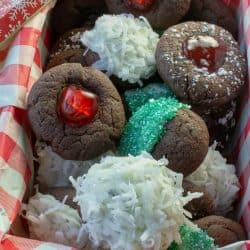 Holiday baking is simple and quick with Easy Cake Mix Christmas Cookies! Try these at your next party. Great for gift-giving and bake sales too!