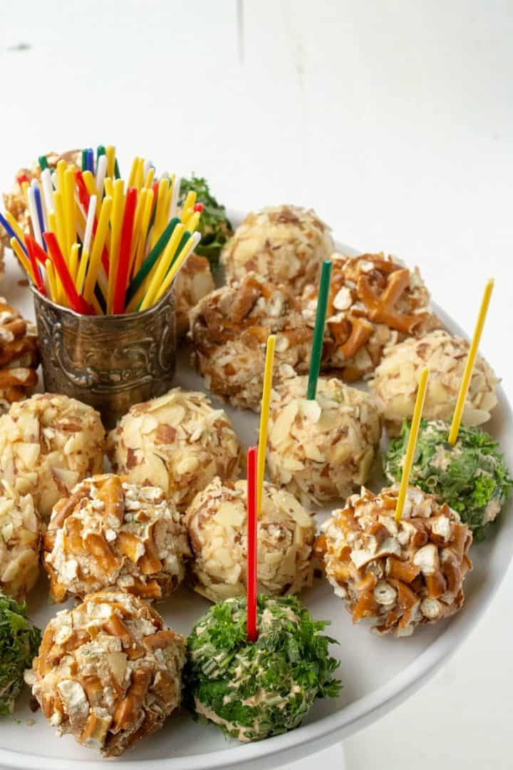 Make ahead Savory Cheese Ball Bites are an easy and elegant appetizer for your next gathering!