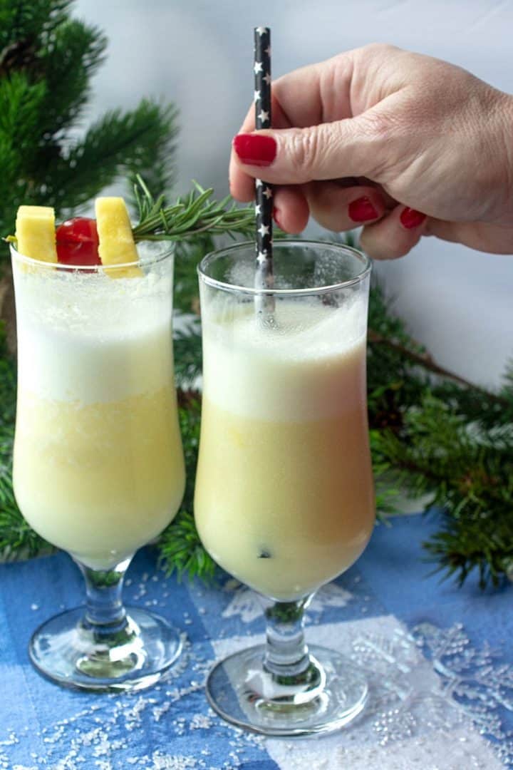 snow day pina colada